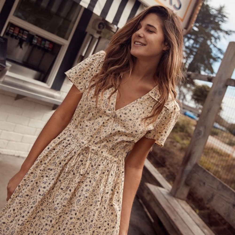 NWT Christy Dawn Dress in Butter Vine O/S